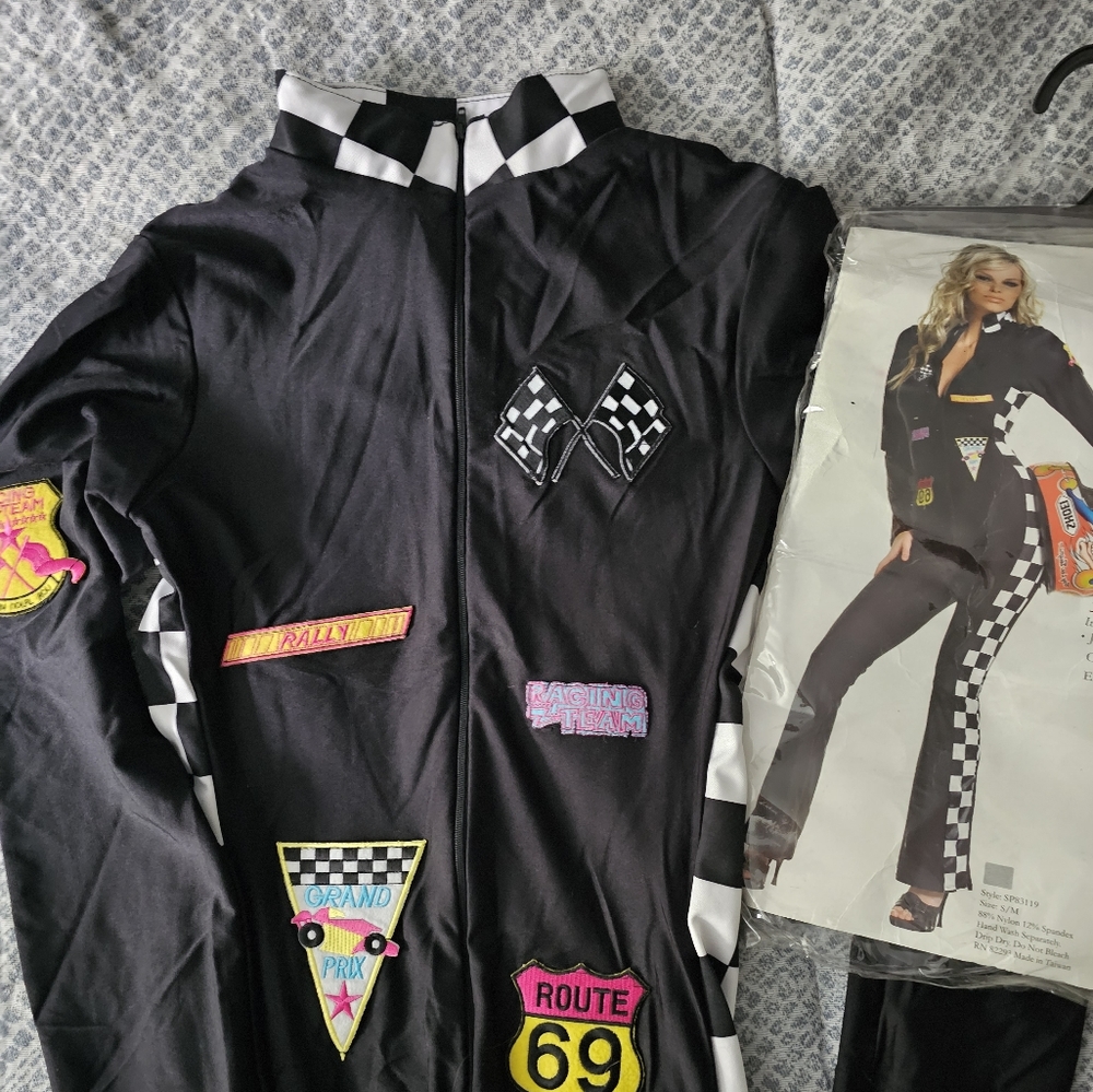 Halloween costume - race car driver